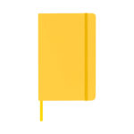 Artículos que reflejan el compromiso de tu marca con su imagen y su cliente, libreta baiona amarillo
