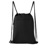 Bolsa-mochila zoka negro, artículos personalizados pensados para mantenerse prácticos por más tiempo