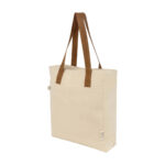 Bolsa nurek beige, productos promocionales de uso cotidiano que mantienen viva la identidad de tu marca