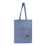 Artículos personalizados creados para mantener uniformidad visual en campañas, bolsa koru azul