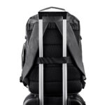 Regalos corporativos con materiales de excelente imagen y durabilidad, mochila laos gris
