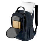Mochila tokio azul marino, regalos empresariales fabricados con materiales de calidad y excelente imagen