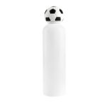 Cilindro metálico soccer blanco, propuestas simples en artículos personalizados que cumplen su objetivo