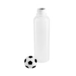 Cilindro metálico soccer blanco, entrega rápida de artículos personalizados en el área metropolitana de guadalajara
