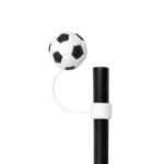 Vaso soccer blanco y negro, modelos versátiles de merchandising empresarial con estilo