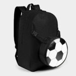 Mochila soccer, merchandising para empresas con materiales duraderos y terminados sensacionales