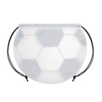 Línea de merchandising para empresas con diseños prácticos y actuales, bolsa-mochila soccer