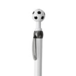 Artículos publicitarios de regalo para personalización inmediata, bolígrafo soccer blanco negro