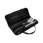 Modelos finos de artículos personalizados que mantienen elegancia visual, set  de bbq soccer blanco con negro