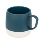 Artículos publicitarios que equilibran costo y reputación, taza davao azul