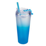 Regalos publicitarios fabricados con materiales de alta calidad y excelente terminado, termo iced azul