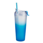 Termo iced azul, merchandising para empresas diseñado para mantener la presencia de tu marca