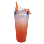 Artículos personalizados desarrollados con diseño adecuado y funcional, termo iced naranja