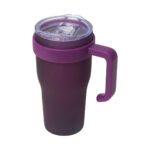 Termo tromso morado, diseños sencillos y funcionales en productos promocionales a tu necesidad