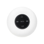 Productos promocionales de uso cotidiano que mantienen viva la identidad de tu marca, bocina techra blanco