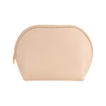 Regalos promocionales pensados para representar a tu empresa con buena imagen, cosmetiquera lunvee beige
