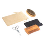 Set de cuidado para barba mivor, regalos corporativos para personalización en grabado o impresión