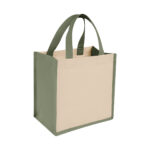 Bolsa selene verde, regalos empresariales que reflejan cordialidad y compromiso con el cliente