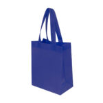 Artículos de merchandising para empresas con distintas técnicas de personalización, bolsa kairo azul