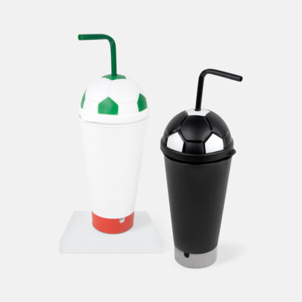Vaso corneta, líneas completas de artículos personalizados en materiales duraderos