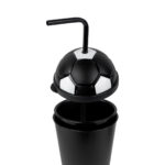 Vaso corneta negro, artículos personalizados para adaptar según cada necesidad