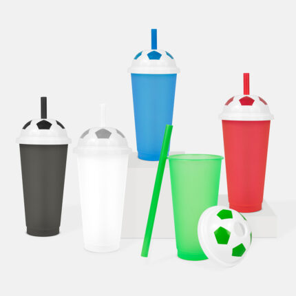 Merchandising empresarial disponible para adquisición en menudeo o mayoreo, vaso jas soccer