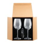 Regalos empresariales con equilibrio entre practicidad, imagen y duración, set de copas coppola
