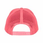 Gorra trucker rosa neon, regalos promocionales ideales para agradecimientos o programas de fidelización