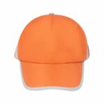 Gorra rainbow naranja, artículos para regalos publicitarios que mantienen buen estilo con tu empresa