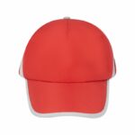 Regalos publicitarios prácticos que refuerzan la relación entre marca y cliente, gorra rainbow rojo