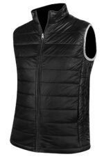 Regalos corporativos con presentación flexible para entrega en tus eventos, chaleco avalon negro talla g