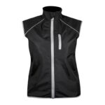 Merchandising para empresas adecuado para oficinas, eventos y festividades, chaleco kolesar negro talla l