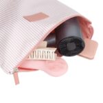 Cosmetiquera zali rosa, artículos para regalos publicitarios que mantienen buen estilo con tu empresa