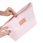 Cosmetiquera zali rosa, artículos de merchandising empresarial para uso promocional