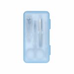 Regalos empresariales con opciones de empaque formal y entrega puntual, set de manicure funky azul pastel