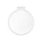 Línea extendida de artículos personalizados con atención al detalle, espejo fancy blanco