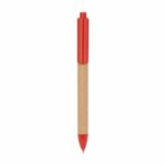 Bolígrafo matobo rojo, artículos personalizados con opciones de color aceptable o institucional
