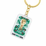 Diseños de merchandising empresarial adaptados a diferentes tipos de eventos o campañas, llavero méxico copa mundial fifa 2026