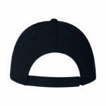 Gorra sándwich azul marino, merchandising empresarial con terminados y colores institucionales