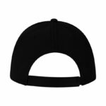 Gorra sándwich negro, regalos publicitarios adaptables a eventos, conferencias y eventos corporativos
