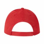 Gorra sándwich rojo, opciones de artículos promocionales disponibles con impresión o sin personalizar