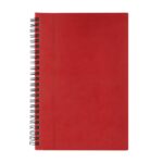 Libreta alesa rojo, productos creados para mantener la cercanía y el recuerdo de tu marca