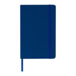 Regalos publicitarios fabricados con materiales de alta calidad y excelente terminado, libreta olvera azul rey