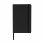 Productos promocionales para entrega con opción de personalización, libreta baiona negro