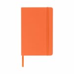Regalos publicitarios pensados para campañas y dias especiales, libreta baiona naranja