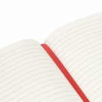 Libreta baiona rojo, artículos promocionales con materiales de calidad y terminados finos