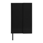 Propuestas de merchandising empresarial con diseño clásico y flexible, libreta bok negro