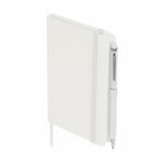 Libreta suki blanco, artículos promocionales preparados para personalización inmediata
