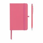 Líneas variadas de artículos personalizados para empresas de diferentes giros, libreta suki rosa