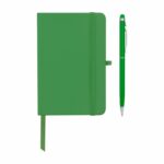 Artículos y productos promocionales pensados para quienes valoran el detalle, libreta suki verde